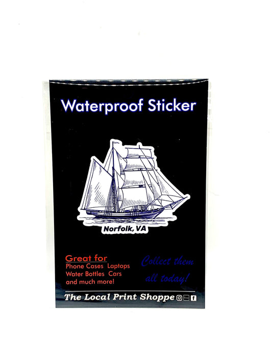 Norfolk - Waterproof Sticker Decal