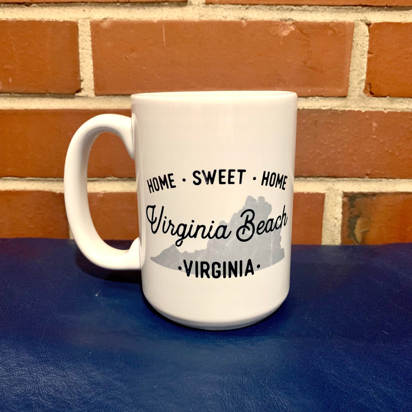 Virginia Beach, Home Sweet Home, 15oz, Ceramic Mug