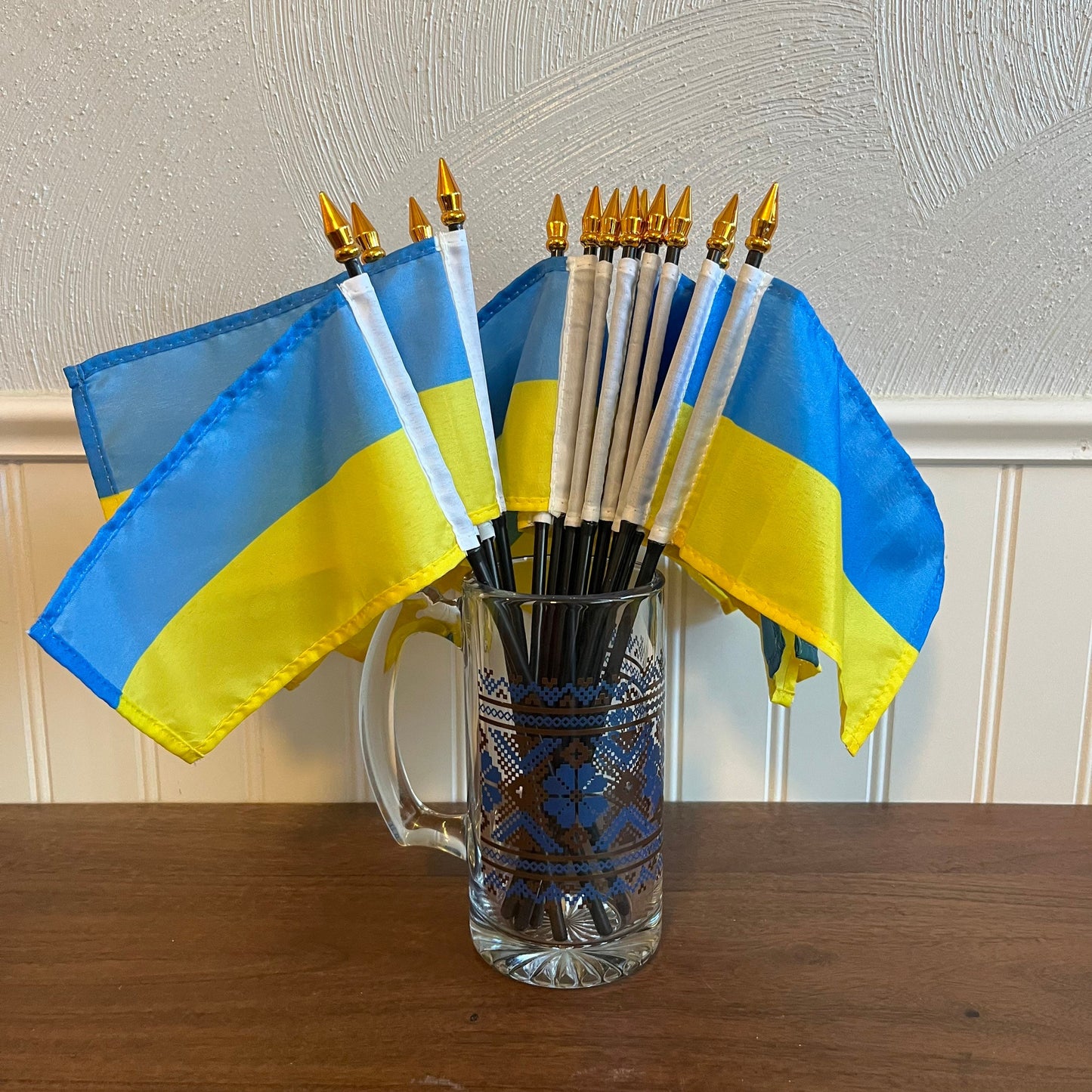Miniature Ukrainian Flag