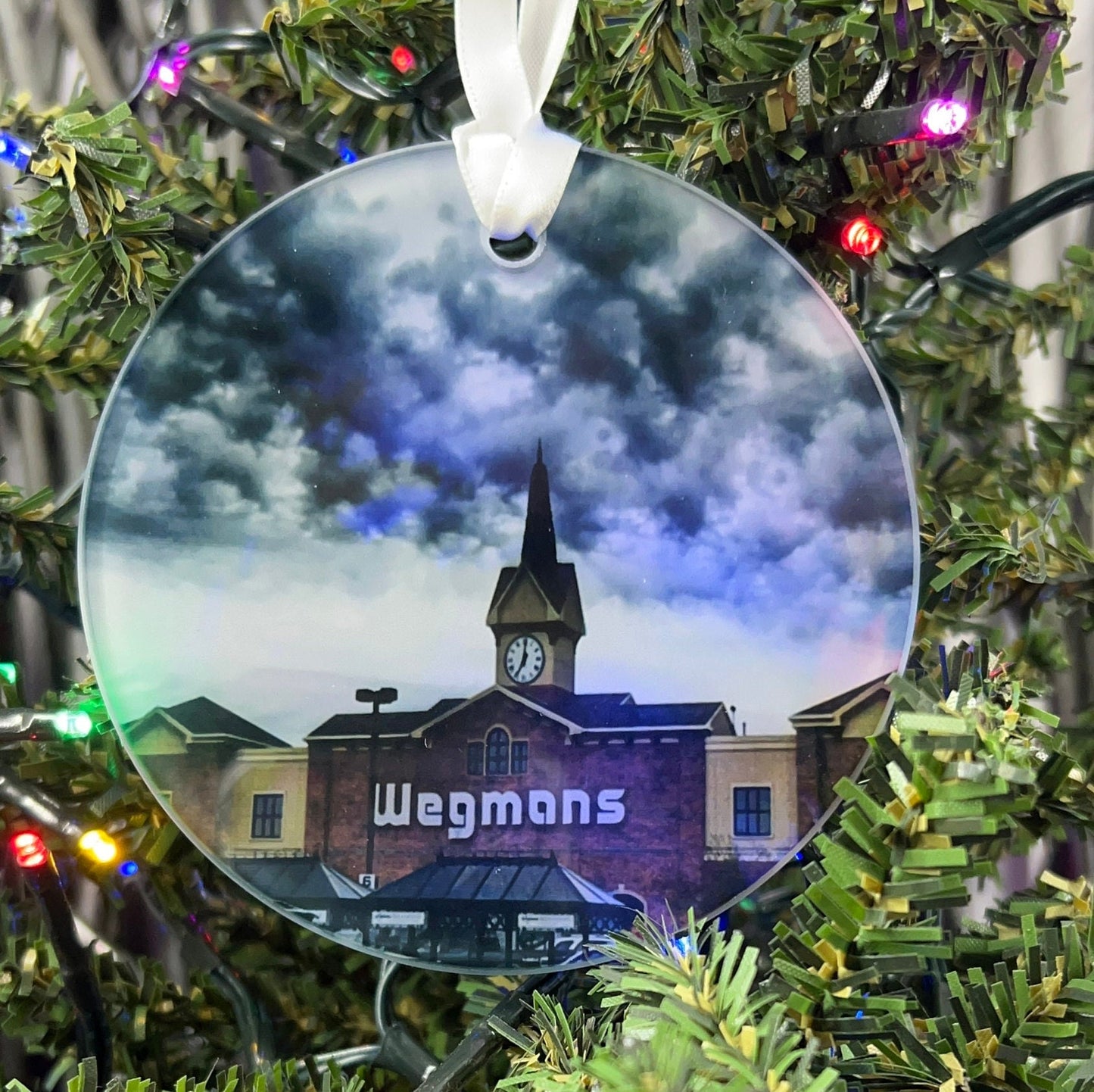 Wegmans, Rochester, NY, Glass Ornament / Suncatcher