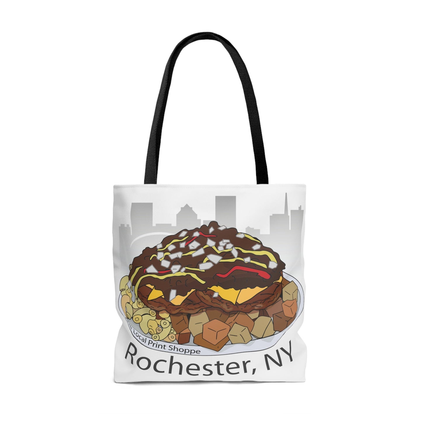 Rochester Garbage Plate Tote Bag - New York's Iconic Trash Plate