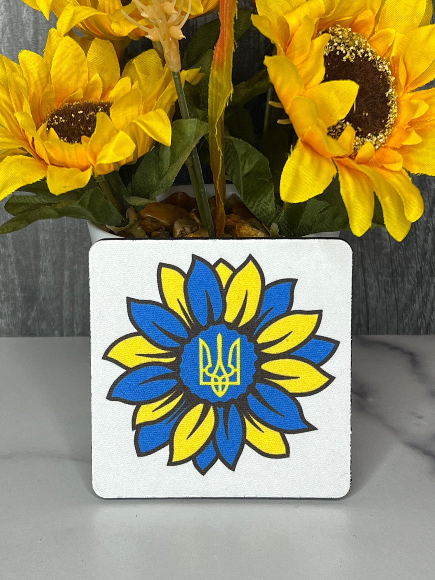 Rubber Coasters-Set of 4 Ukrainian Designs