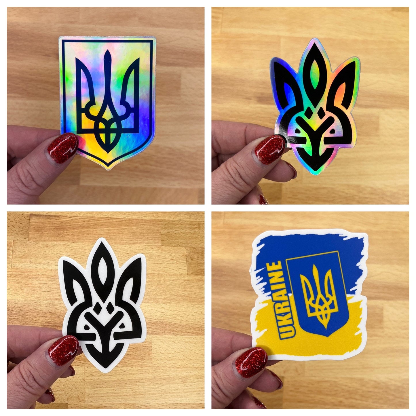 Ukrainian Sticker Pack - Set of 12